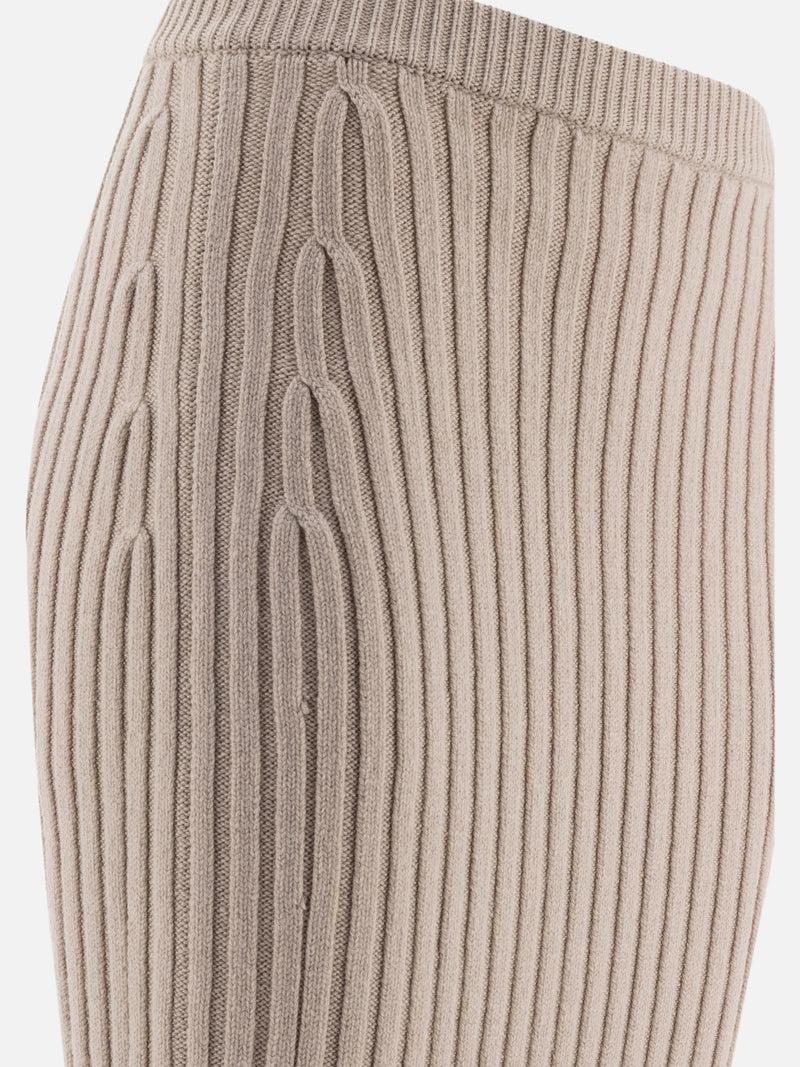 Vietti Max Mara Gonna in maglia di lana e cashmere Sottocosto