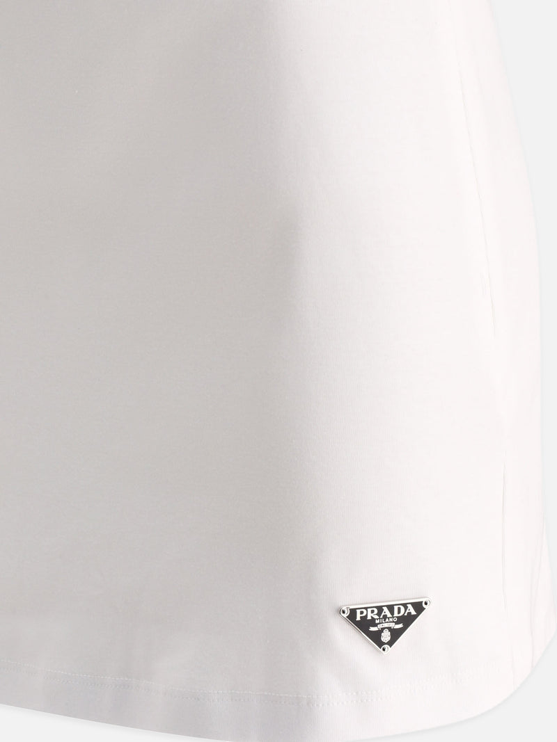 Vietti Prada Gonna con logo triangolo Presa