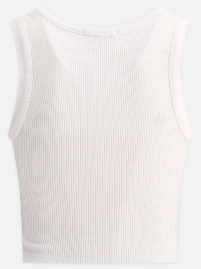 Vietti Agolde Canotta cropped "Poppy" Sconto