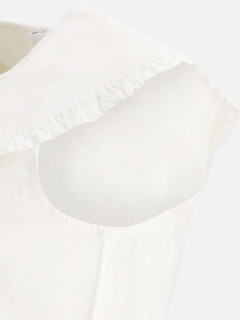 Vietti Ganni Blusa in popeline In Vendita