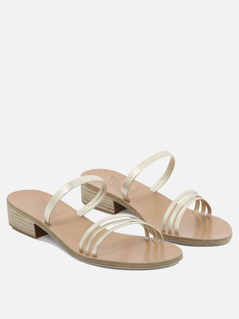 Vietti Ancient Greek Sandals Sandali "Siopi Heel" In Vendita
