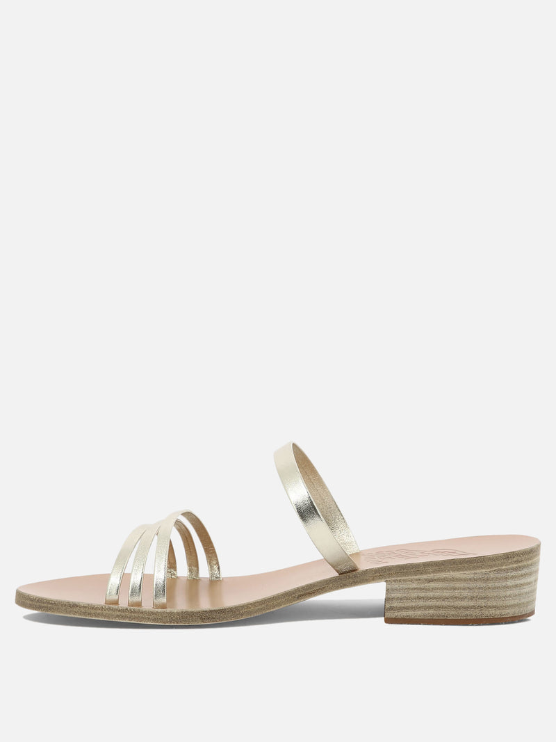 Vietti Ancient Greek Sandals Sandali "Siopi Heel" In Vendita