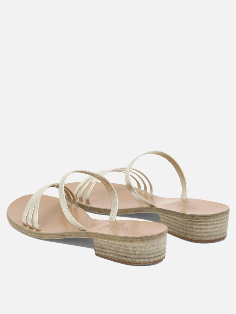 Vietti Ancient Greek Sandals Sandali "Siopi Heel" In Vendita