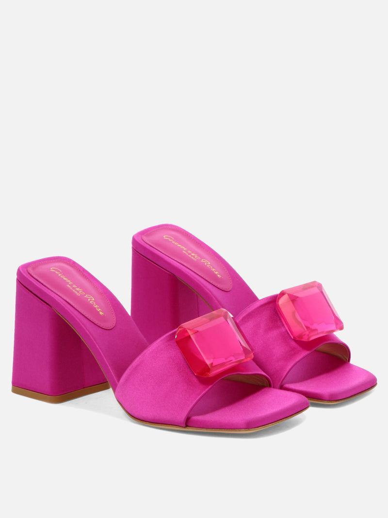 Vietti Gianvito Rossi Mule "Jaipur Slide" Nuova