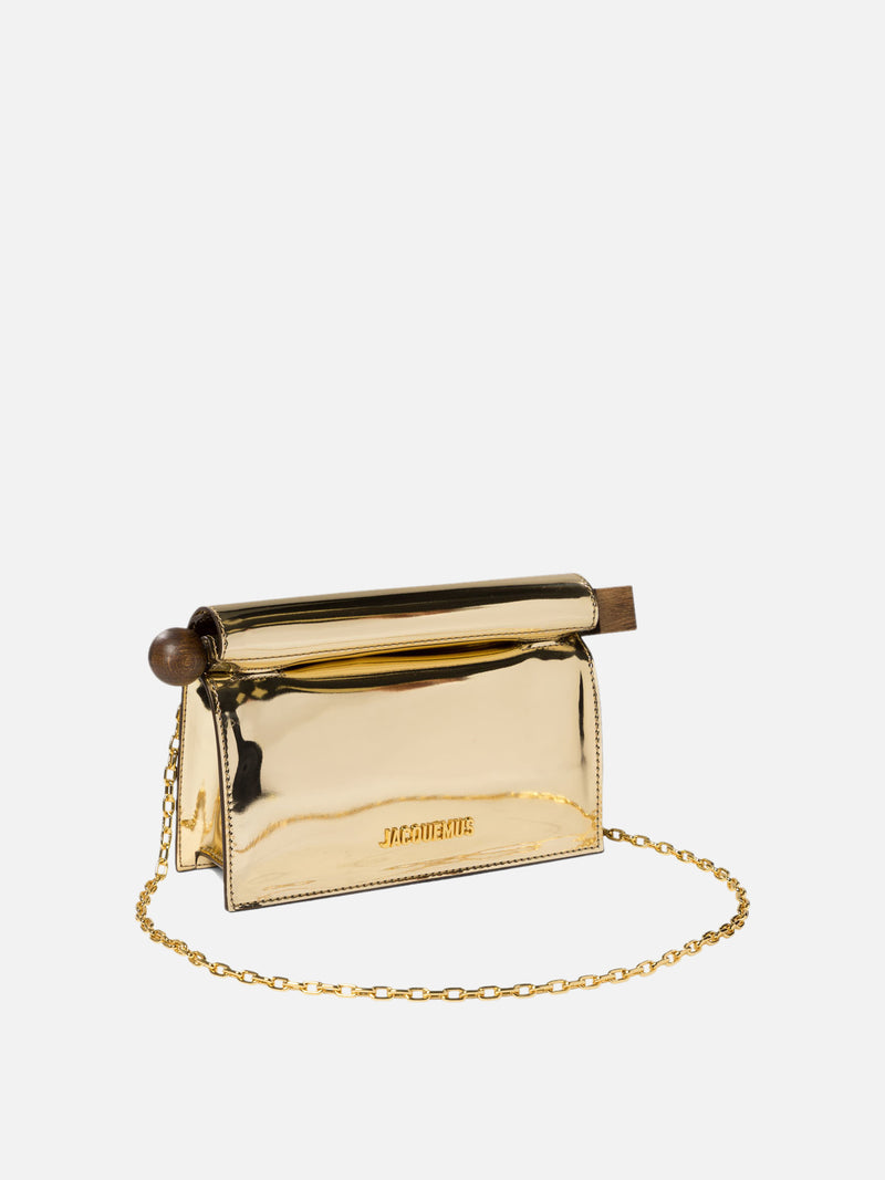 Vietti Jacquemus Clutch "La Petite Pochette Rond Carré" Promozione