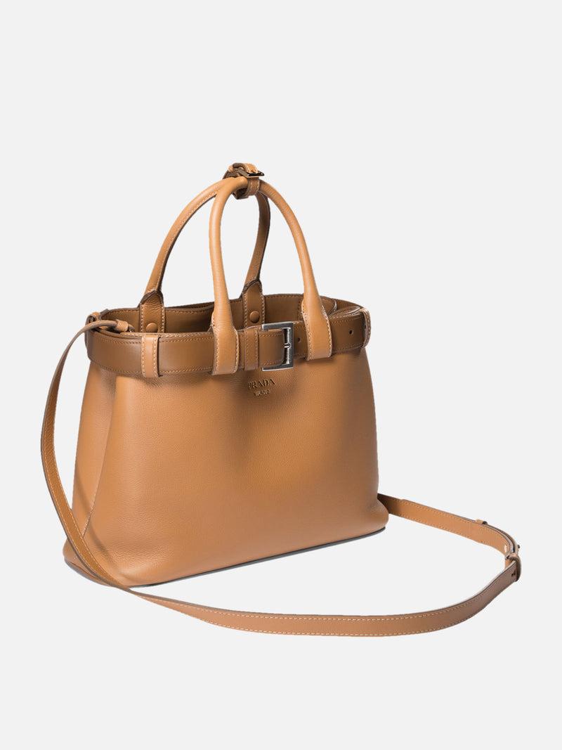 Vietti Prada Borsa a spalla Prada Buckle medium con cintura Shopping Online