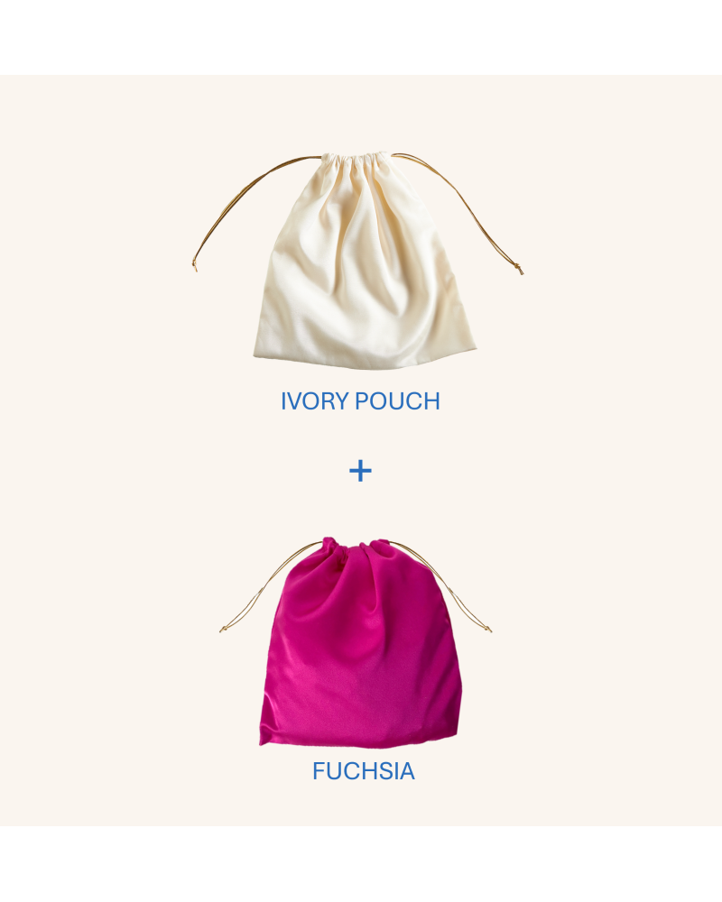 Y'am Capri Helenuccia Bag + un sacchetto colorato fuchsia Fino Al -60%