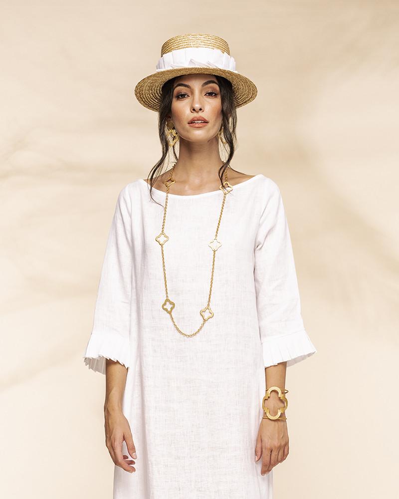 Y'am Capri Y'AM logo long necklace/ belt chain (114 cm) Convenienza