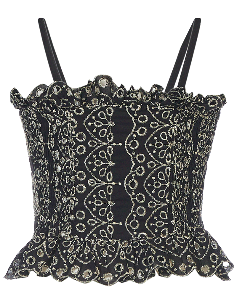 Y'am Capri Laura Crop Top Qualità