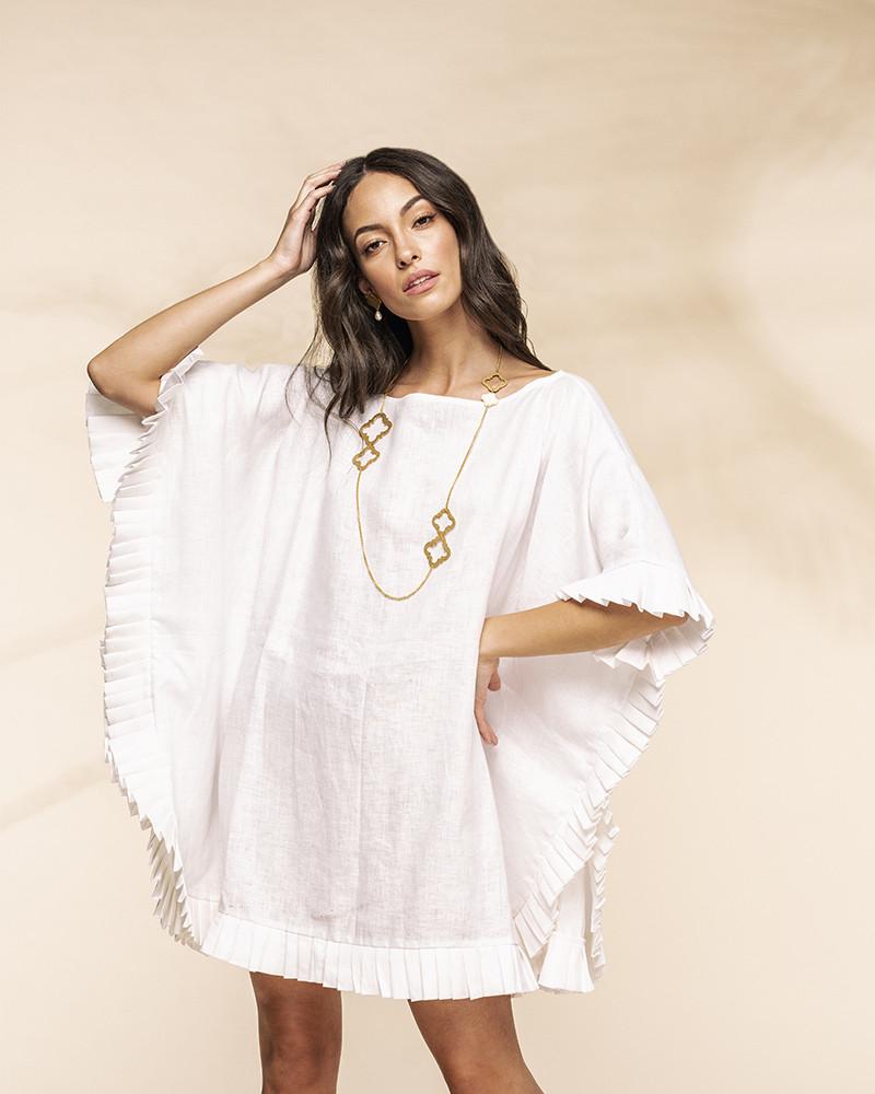 Y'am Capri Mariù Poncho Dress Vendita