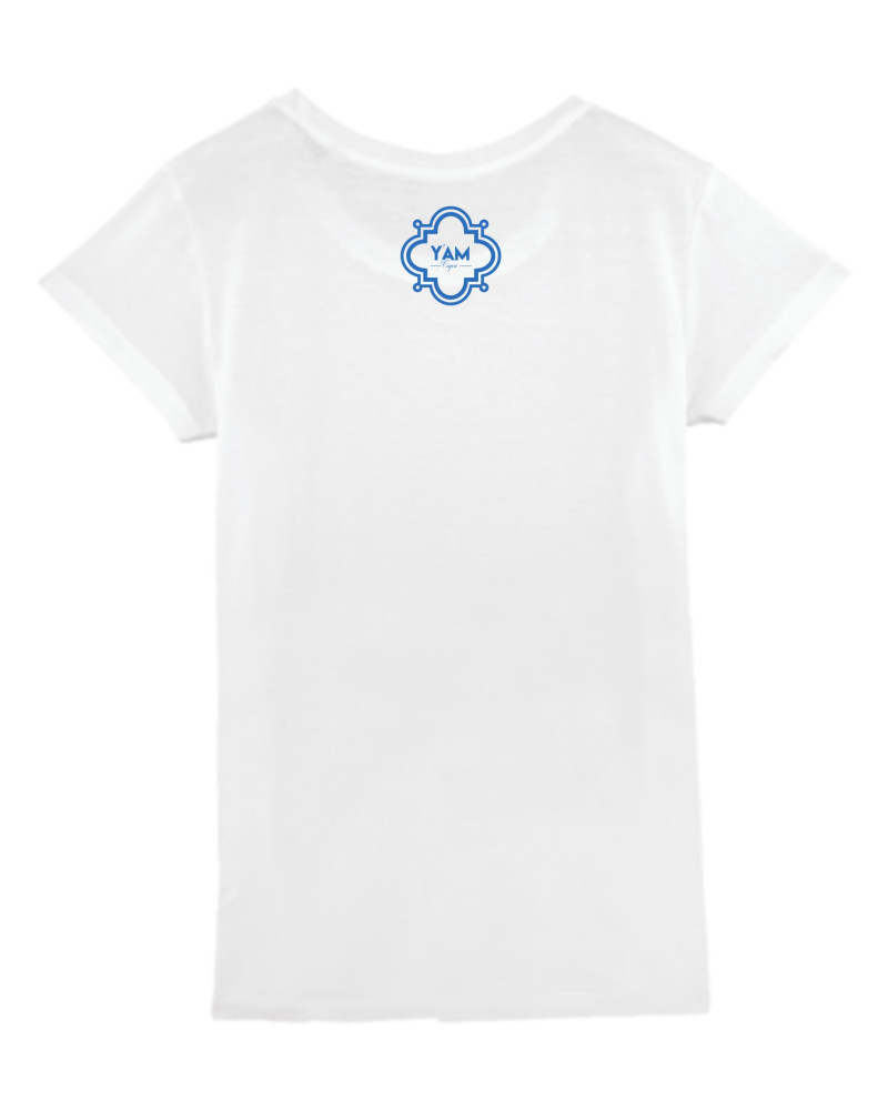 Y'am Capri "C'est la DOLCE vie" T-shirt (Donna) Spedizione Gratuita