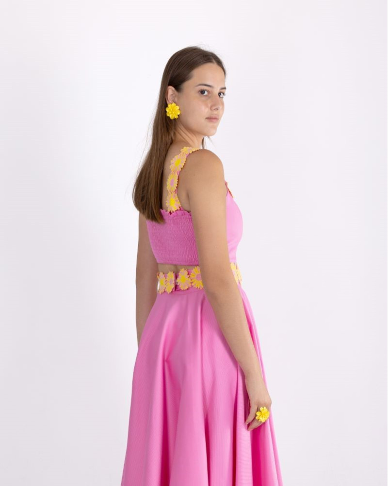 Y'am Capri Cuore Top Margherite Vendite Flash
