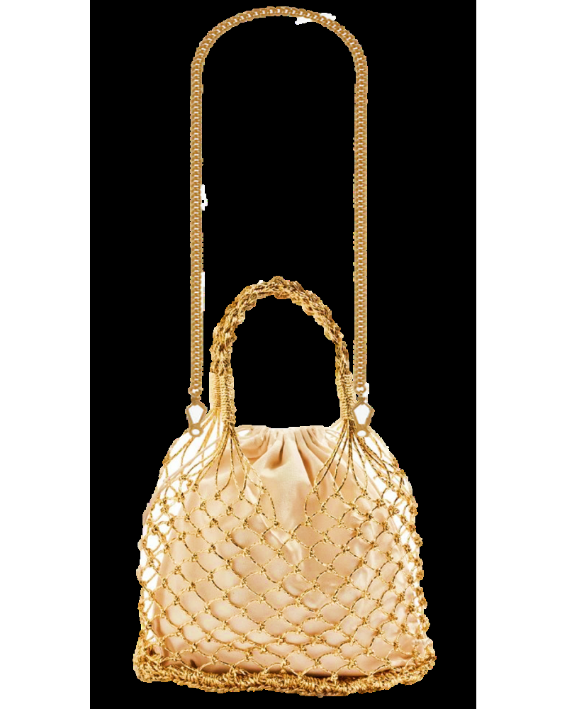 Y'am Capri Helenuccia Bag + un sacchetto colorato blu carta da zucchero Fino Al -60%