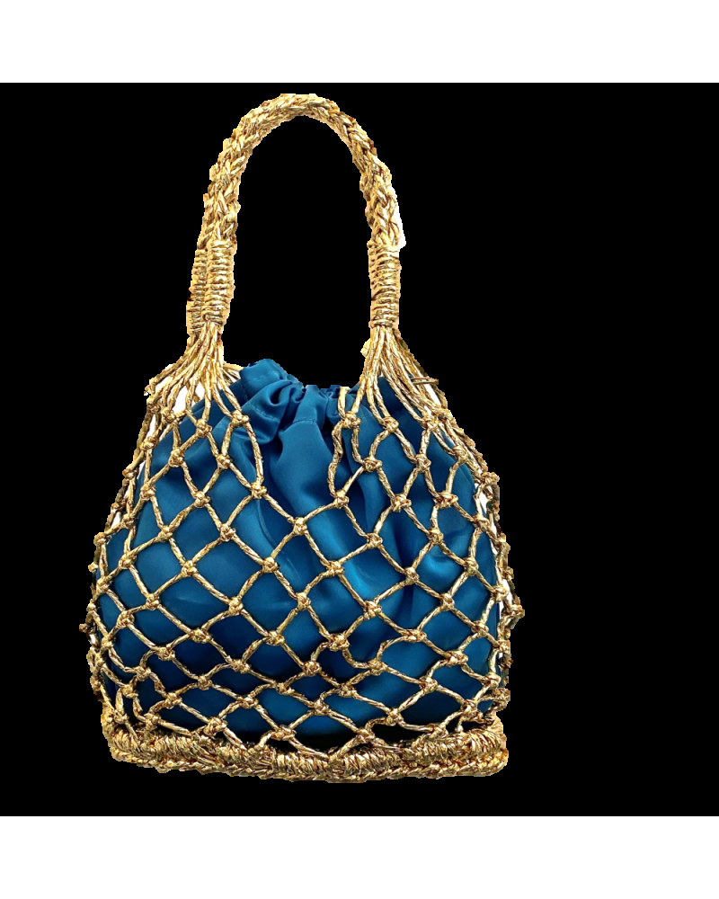 Y'am Capri Helenuccia Bag + un sacchetto colorato Shopping Online