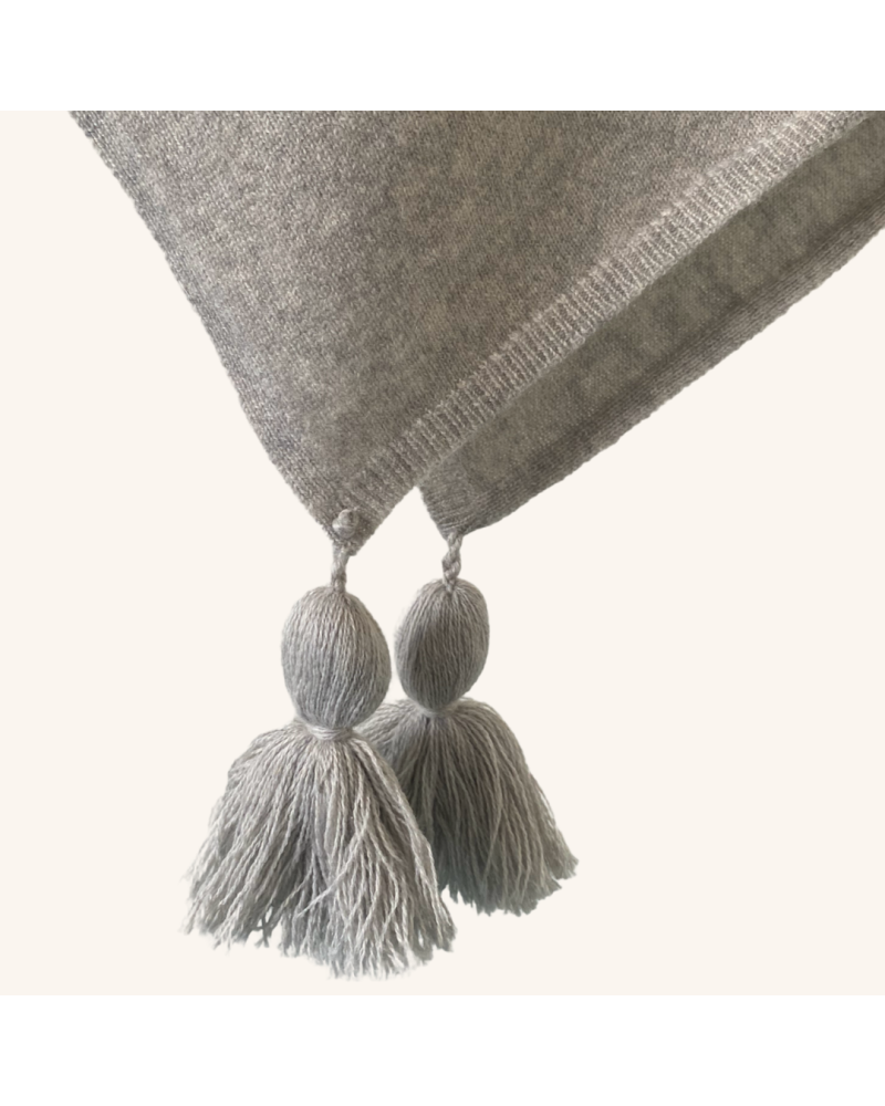 Y'am Capri Poncho Capri Cashmere merino wool and silk Vendita Economica