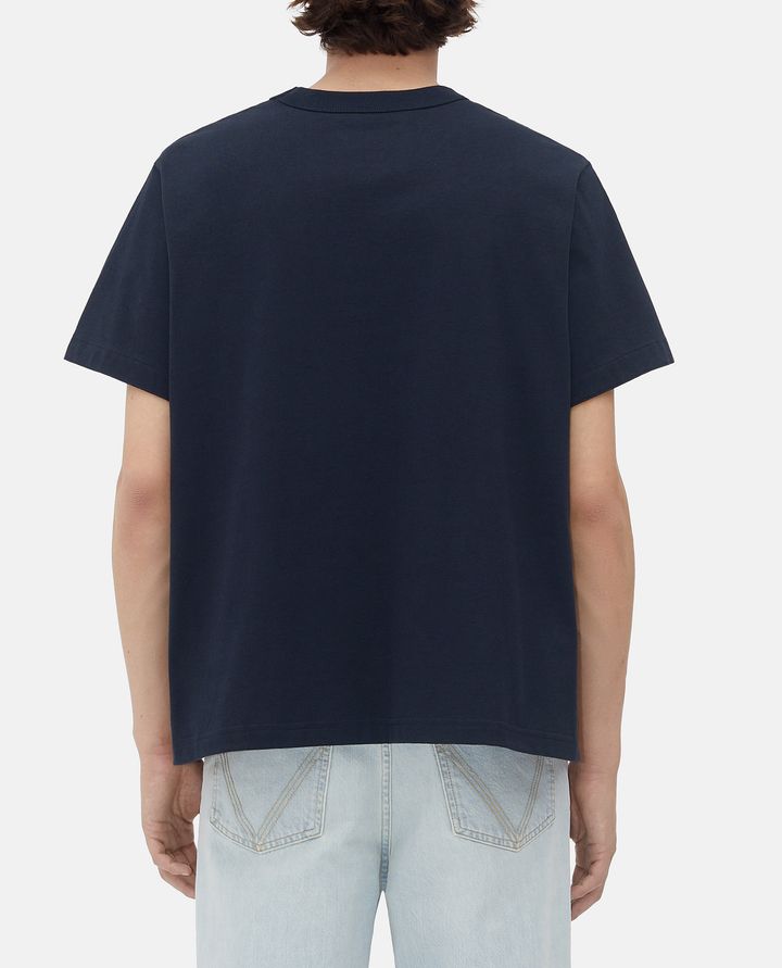 Bottega Veneta T-SHIRT COTONE E SETA Novità