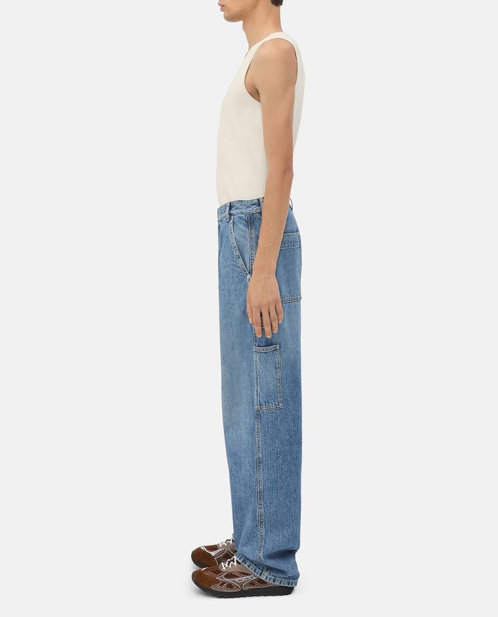 Bottega Veneta CARGO VINTAGE INDIGO JEANS Presa