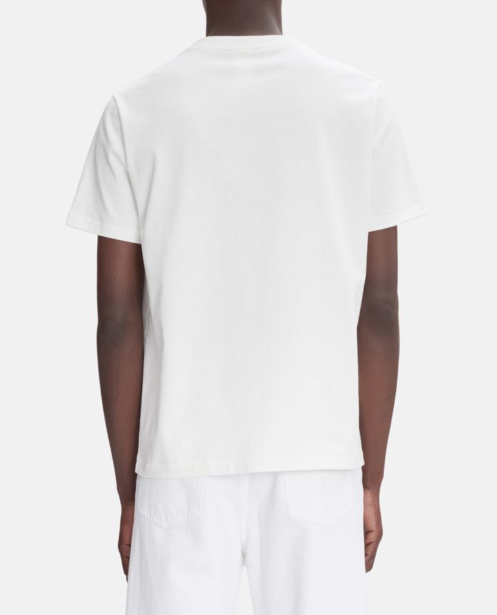 A.P.C. T-SHIRT CON STAMPA LOGO Sconto