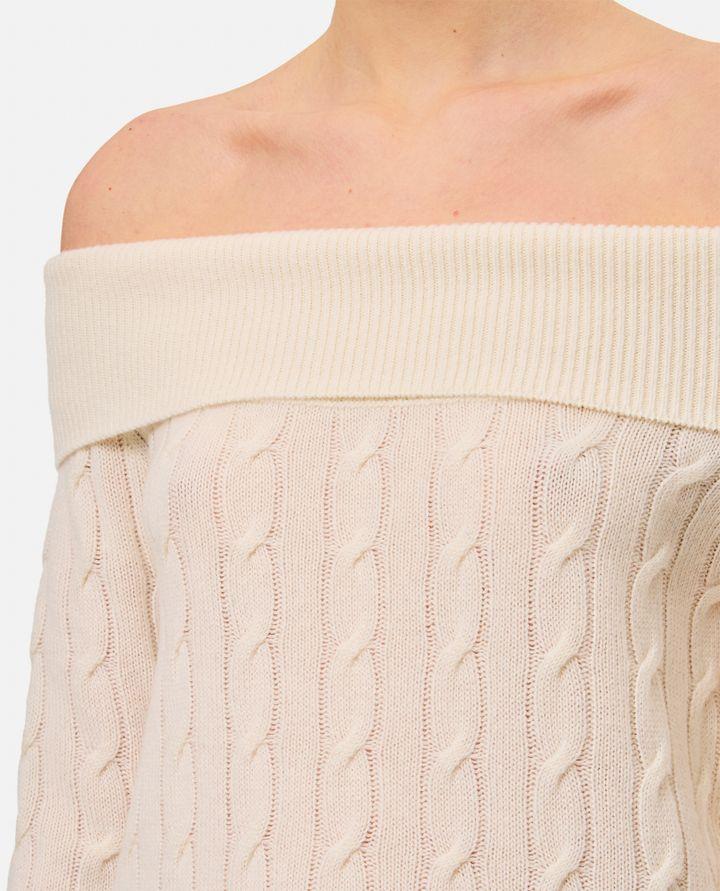 Ralph Lauren Collection MAGLIONE OFF SHOULDER Vendite Flash