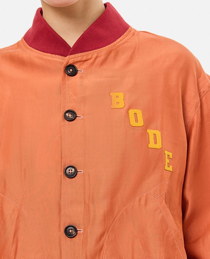 Bode New York RALLY VISCOSE BOMBER In Saldo