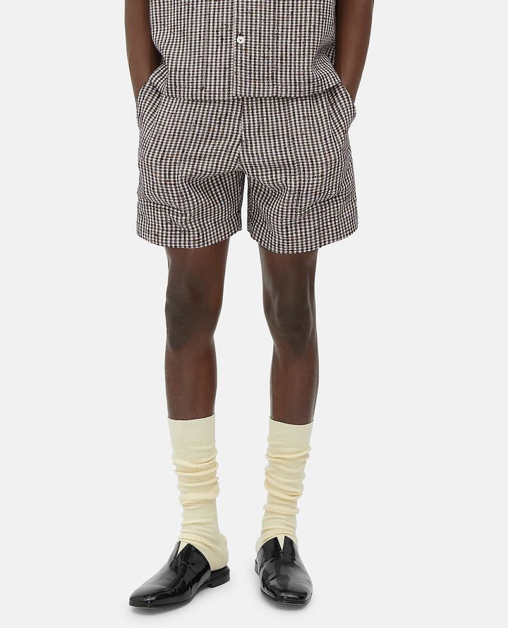 Bottega Veneta PANTALONCINI A QUADRETTI