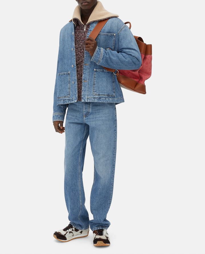 Bottega Veneta VINTAGE INDIGO DENIM JACKET Acquista Ora