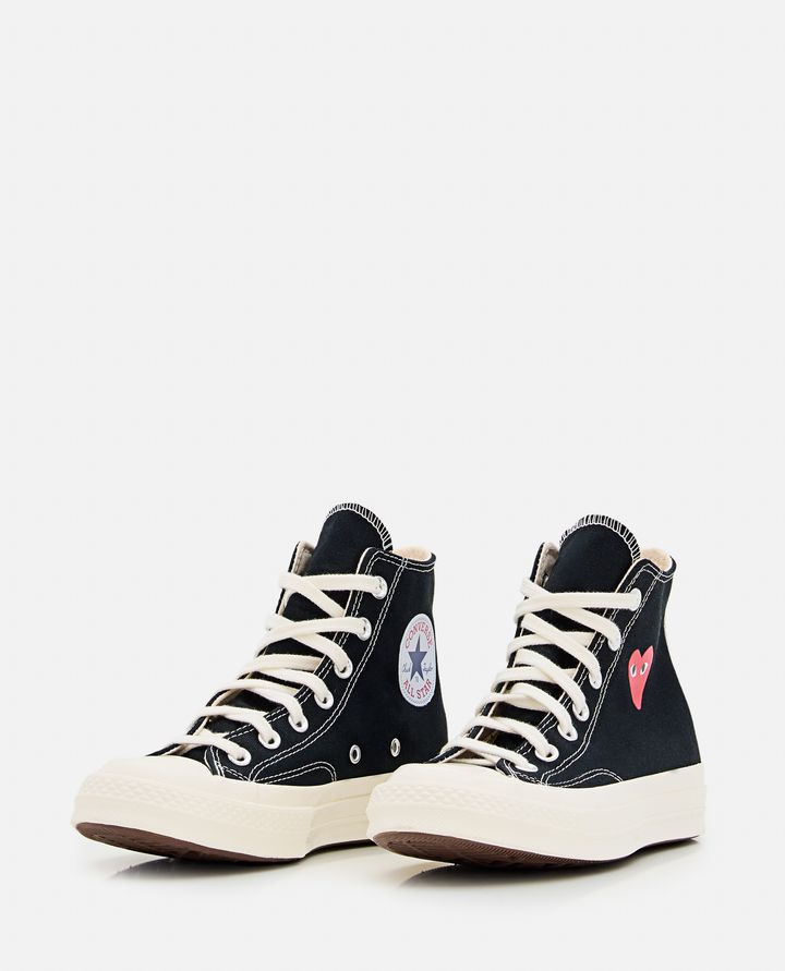 Comme Des Garçons Play PLAY CONVERSE HIGH SNEAKERS Promozione Limitata