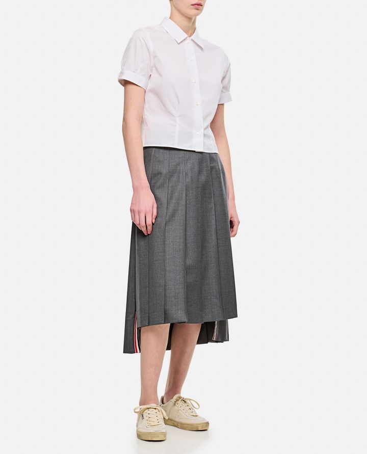 Thom Browne CAMICIA CORTA COLLEGE In Vendita