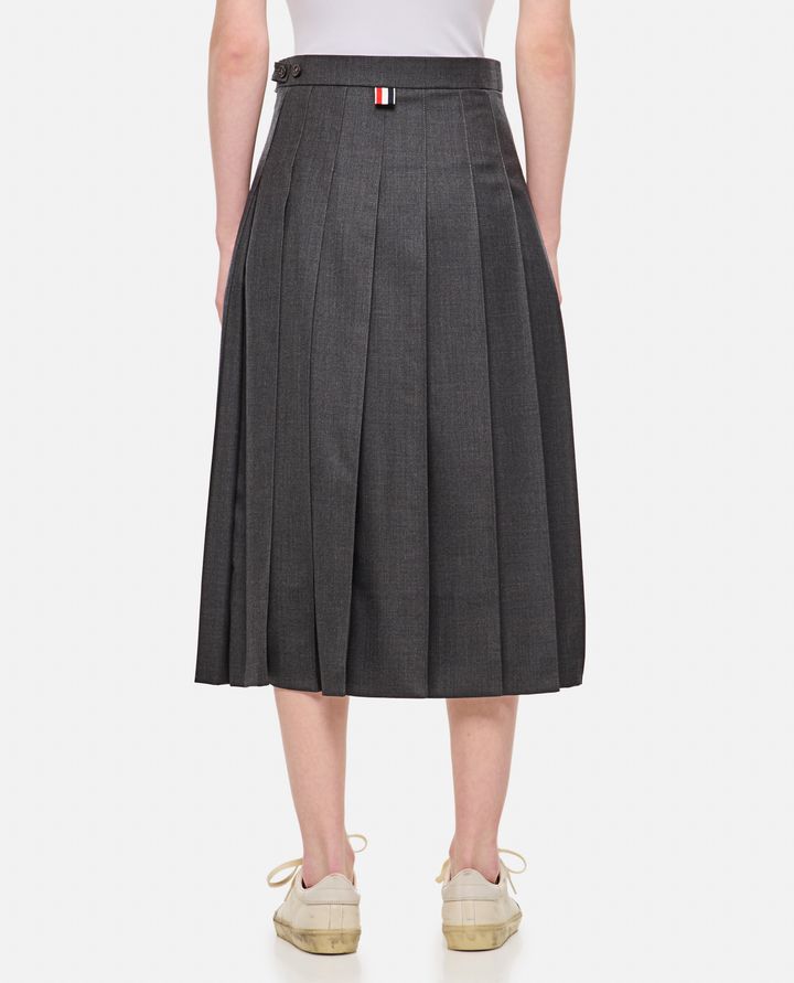 Thom Browne GONNA MIDI PLISSE' Saldi