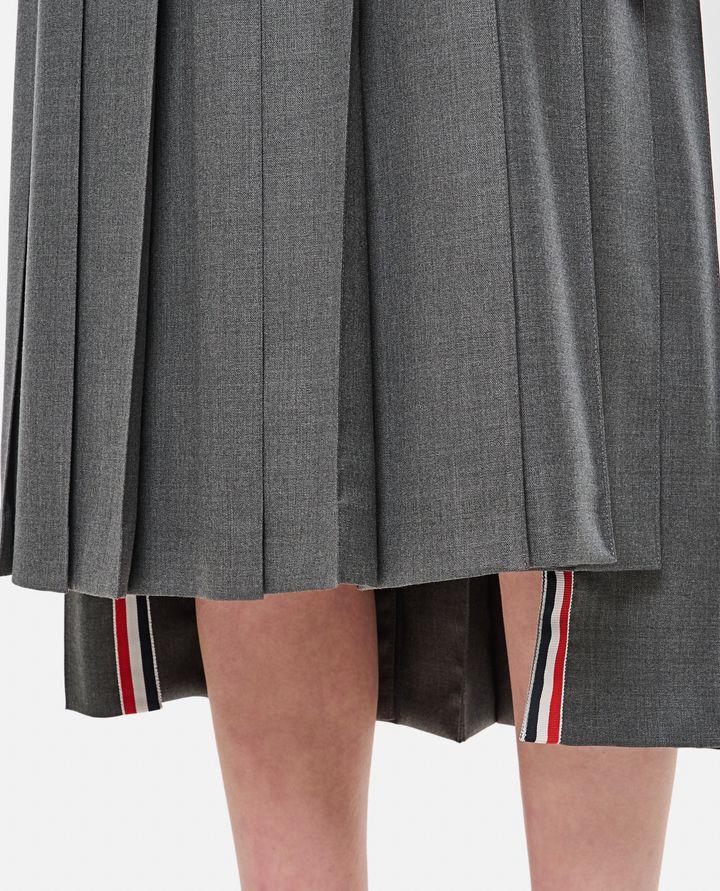 Thom Browne GONNA MIDI PLISSE' Offerte