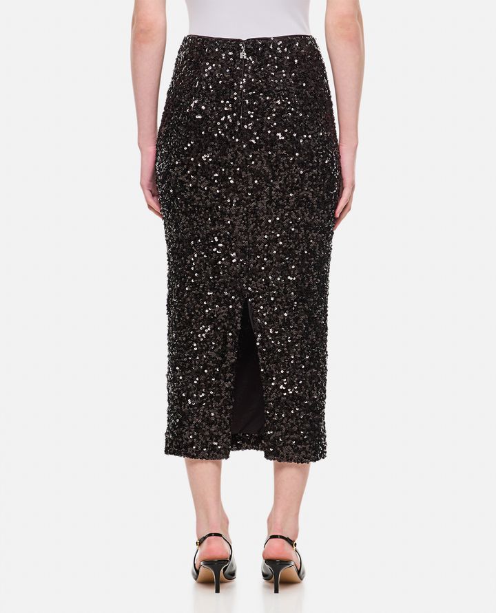 Rotate Birger Christensen GONNA MIDI CON PAILLETTES Moda