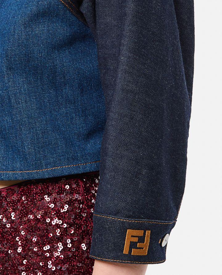 Fendi GIACCA DENIM BICOLOR Italy