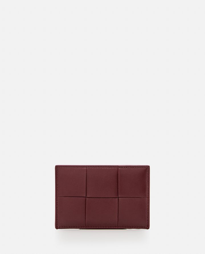 Bottega Veneta BICOLOR CASSETTE PORTACARTE IN PELLE Nuovo
