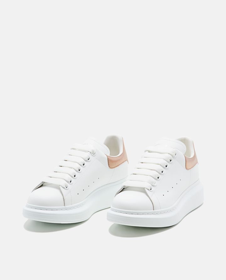 Alexander McQueen SNEAKERS LARRY IN PELLE GRANATA 45MM Negozio