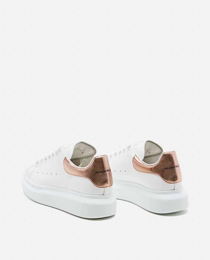 Alexander McQueen SNEAKERS LARRY IN PELLE GRANATA 45MM Negozio