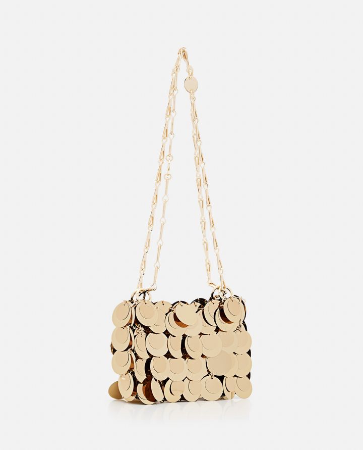 Rabanne BORSA A SPALLA SPARKLE NANO Vendita