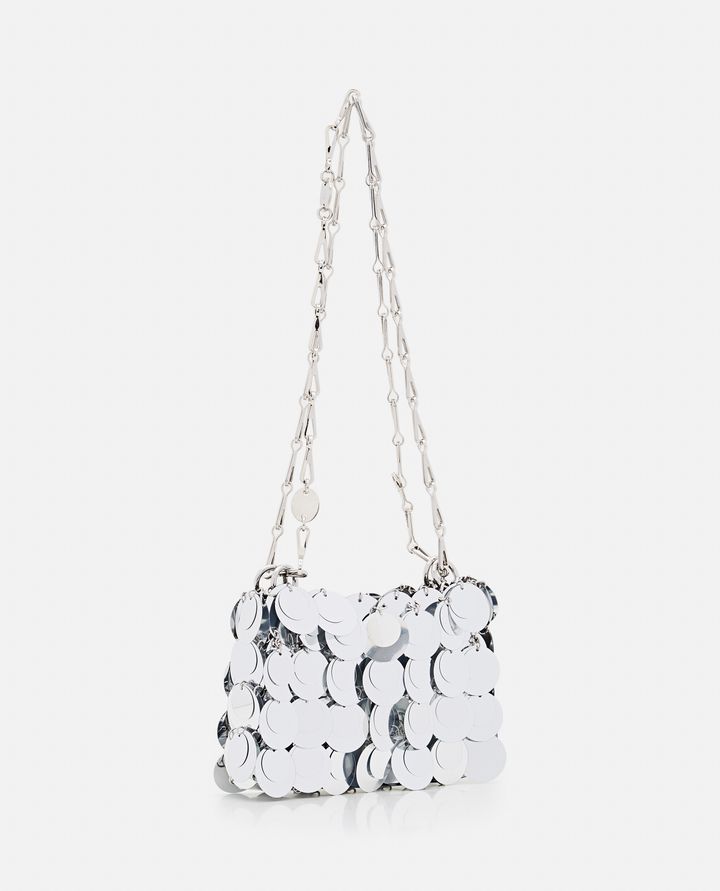 Rabanne BORSA A SPALLA NANO SPARKLE Promozione