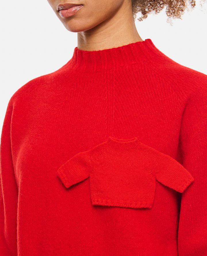 Anrealage MAGLIONE CON APPLICAZIONE Nuova