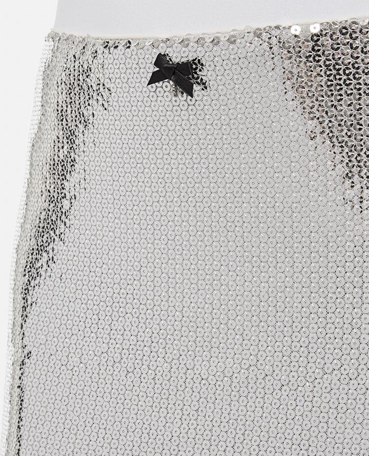 Rotate Birger Christensen MINI GONNA CON PAILLETTES Qualità