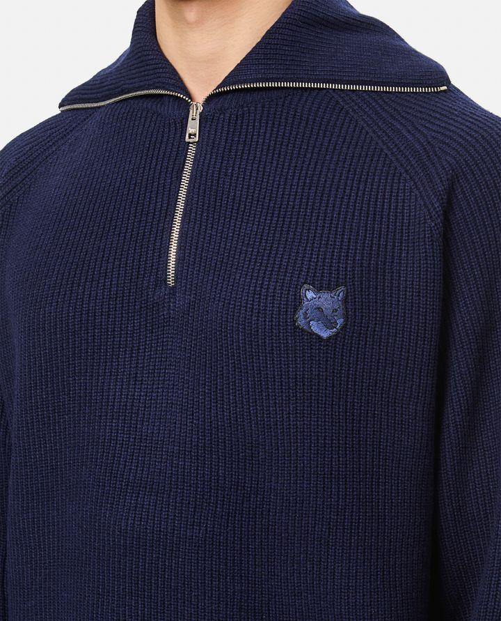 Maison Kitsuné MAGLIONE CON PATCH VOLPE Acquista Ora