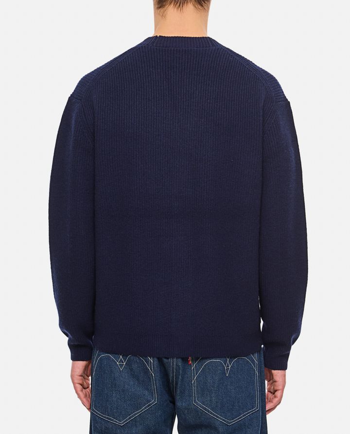 Maison Kitsuné CARDIGAN CON PATCH VOLPE Consegna Veloce