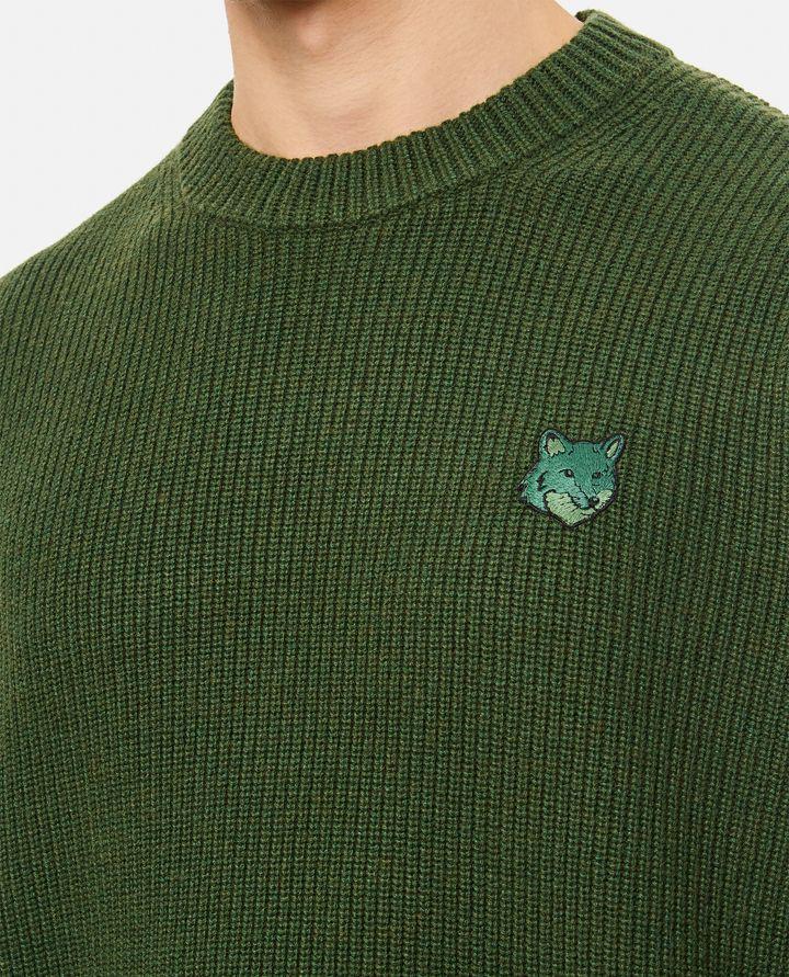 Maison Kitsuné MAGLIONE CON PATCH VOLPE Fino Al -60%
