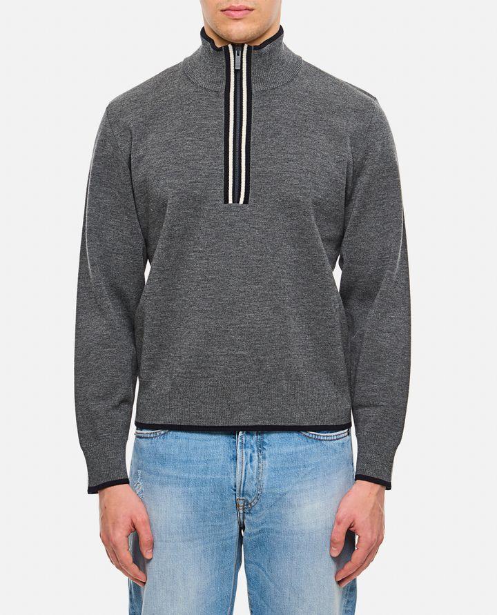 Thom Browne MAGLIONE MEZZA ZIP