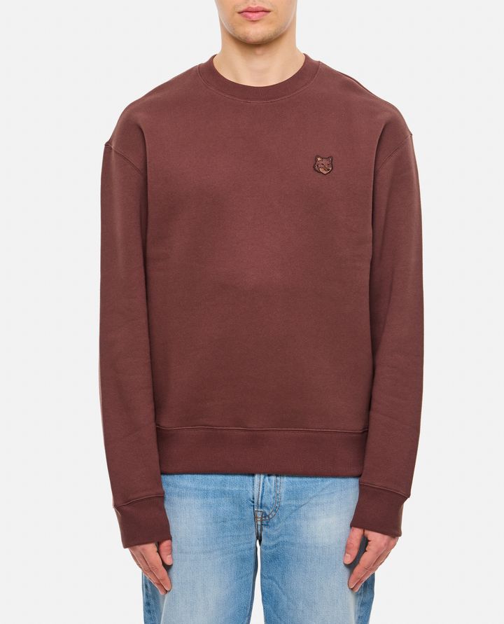 Maison Kitsuné FELPA CON PATCH VOLPE