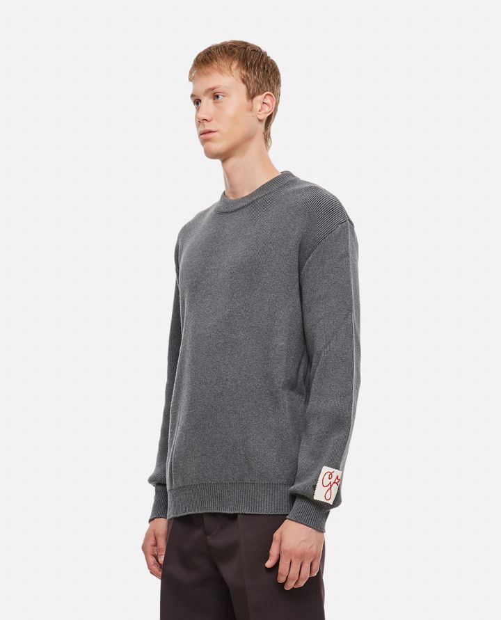 Golden Goose FELPA GIROCOLLO IN COTONE Saldi