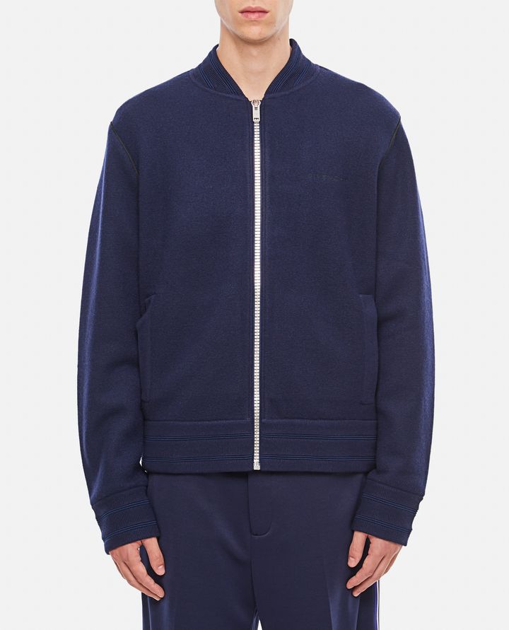 Givenchy GIACCA VARSITY IN MAGLIA