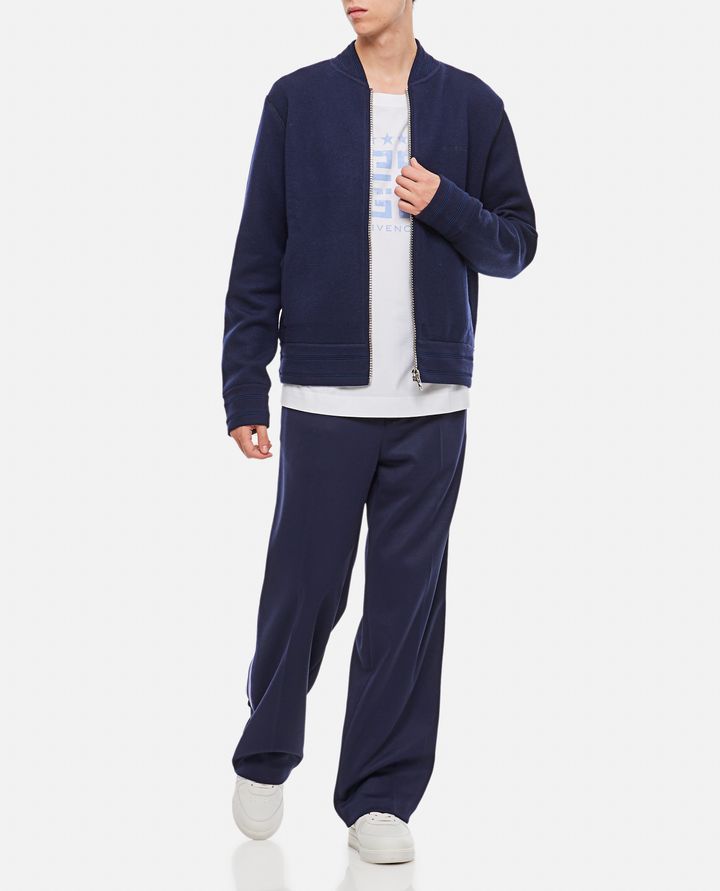 Givenchy GIACCA VARSITY IN MAGLIA Nuovo