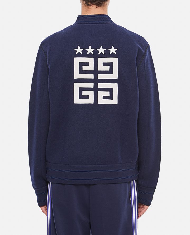Givenchy GIACCA VARSITY IN MAGLIA Nuovo