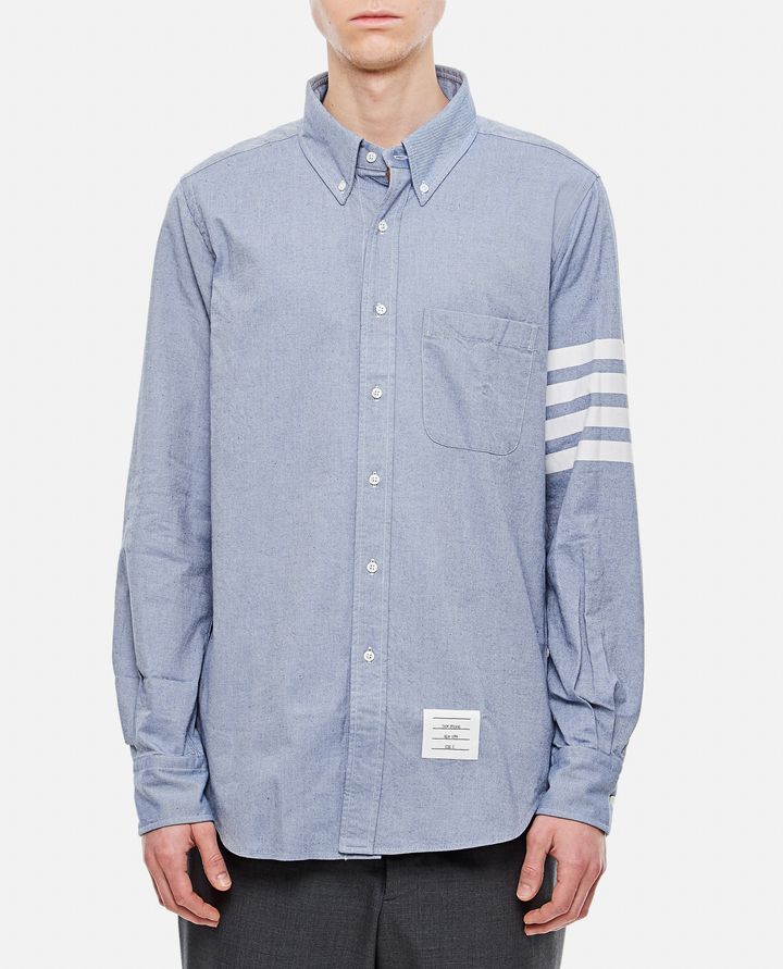 Thom Browne CAMICIA CLASSICA IN COTONE 4 RIGHE