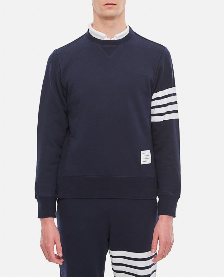 Thom Browne FELPA CLASSIC LOOPBACK 4 BAR